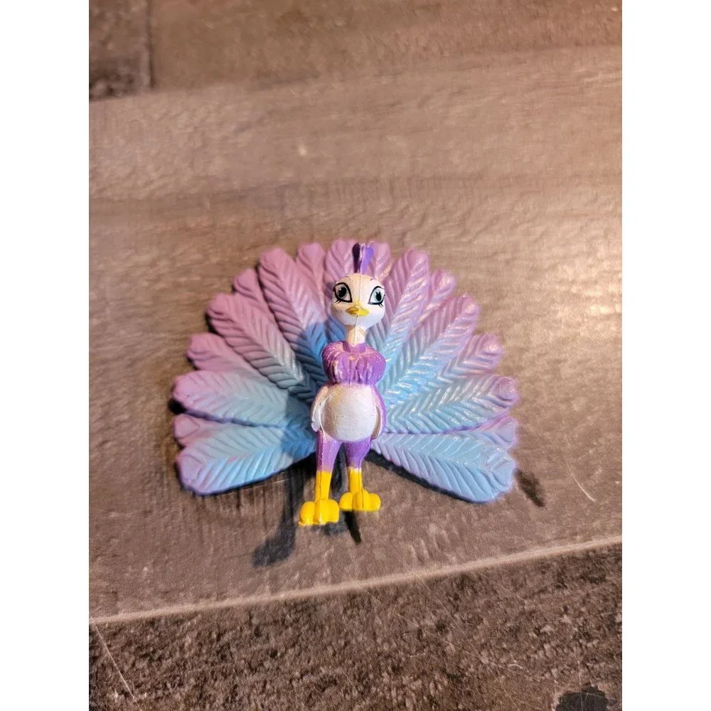 Purple peacock animal zoo‎ toy figure